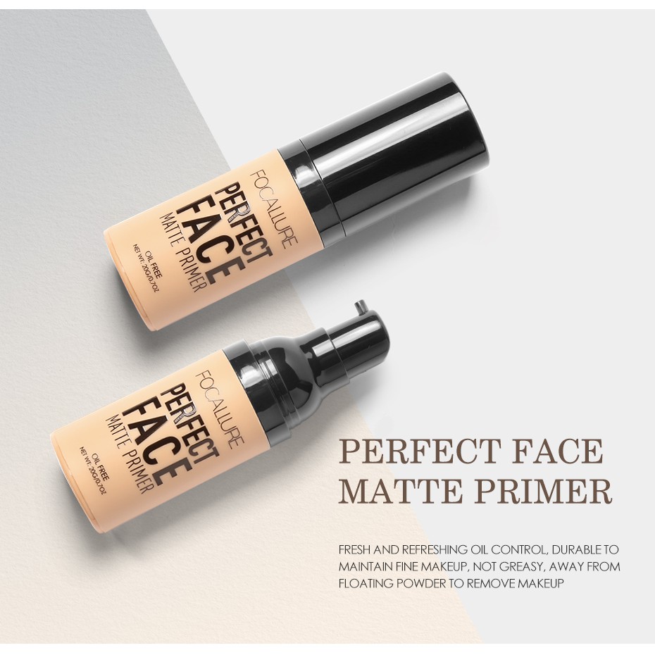 Focallure Perfect Face Matte Primer Focallure Base Makeup Primer Matte Focallure Primer Wajah Focallure Focallur Focalure Fucallure Focalure Foccalure