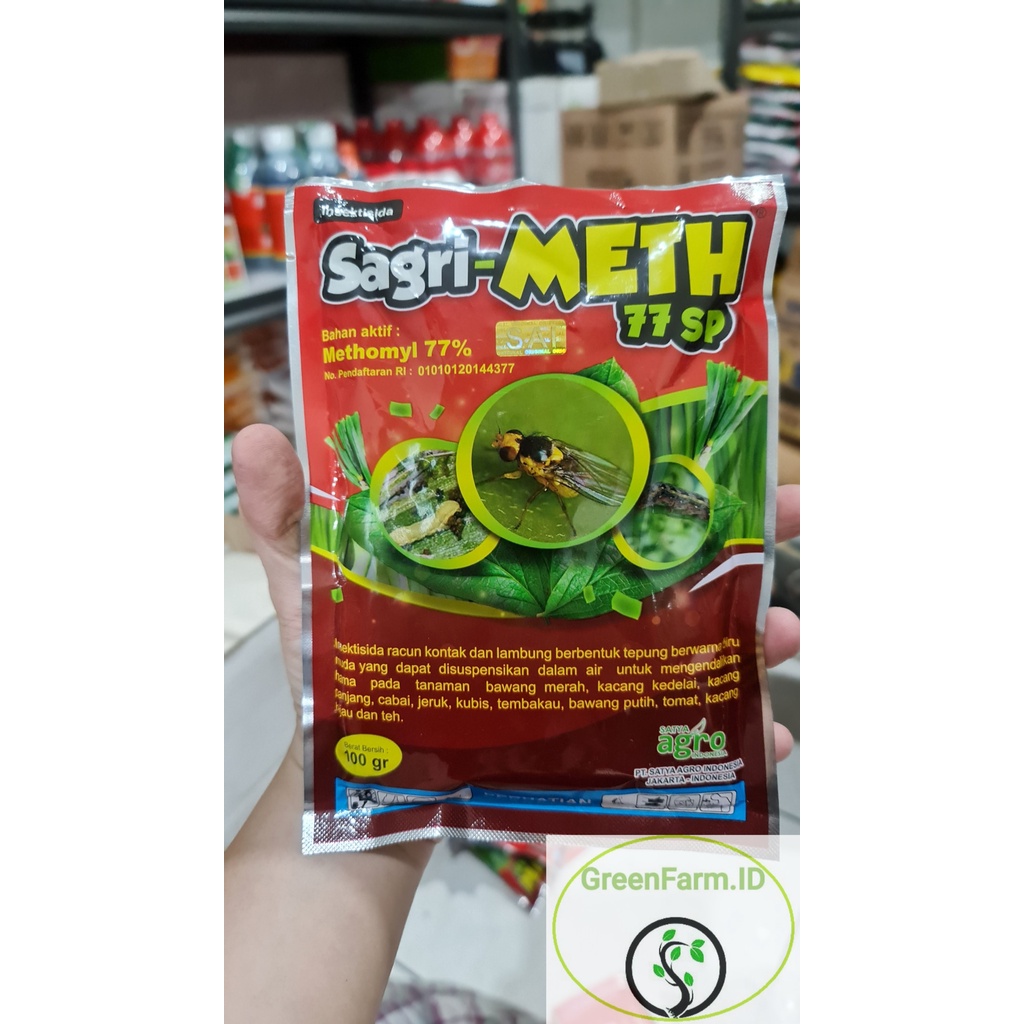 Insektisida SAGRI METH 77SP 100 gr
