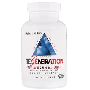 Nature's Plus, Regeneration, Multi-Vitamin & Mineral Supplement, 90 Softgels Nature Multivitamin