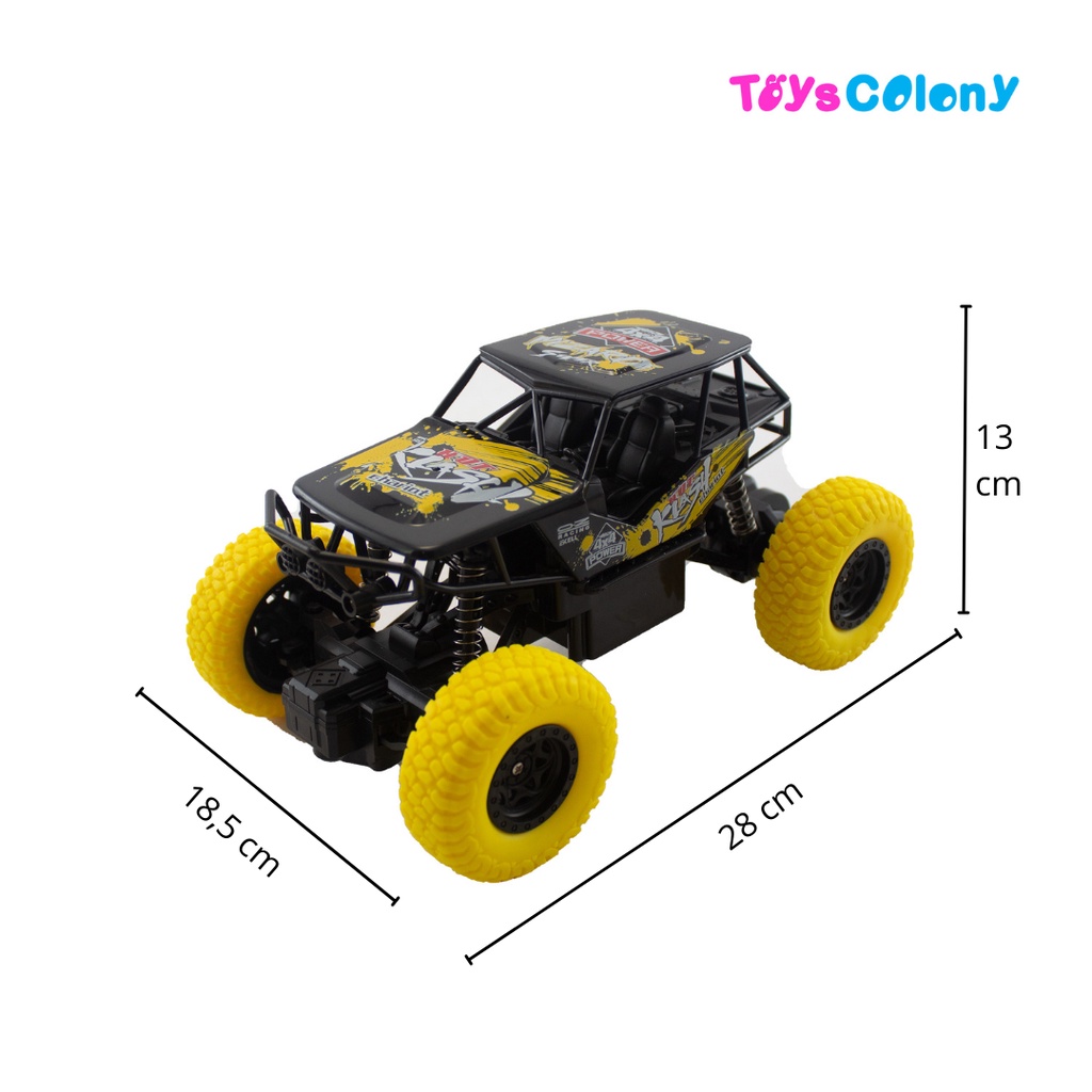 Mobil Remote Control Rock Crawler Mini Hip Hop 4WD 1:24 2.4GHz