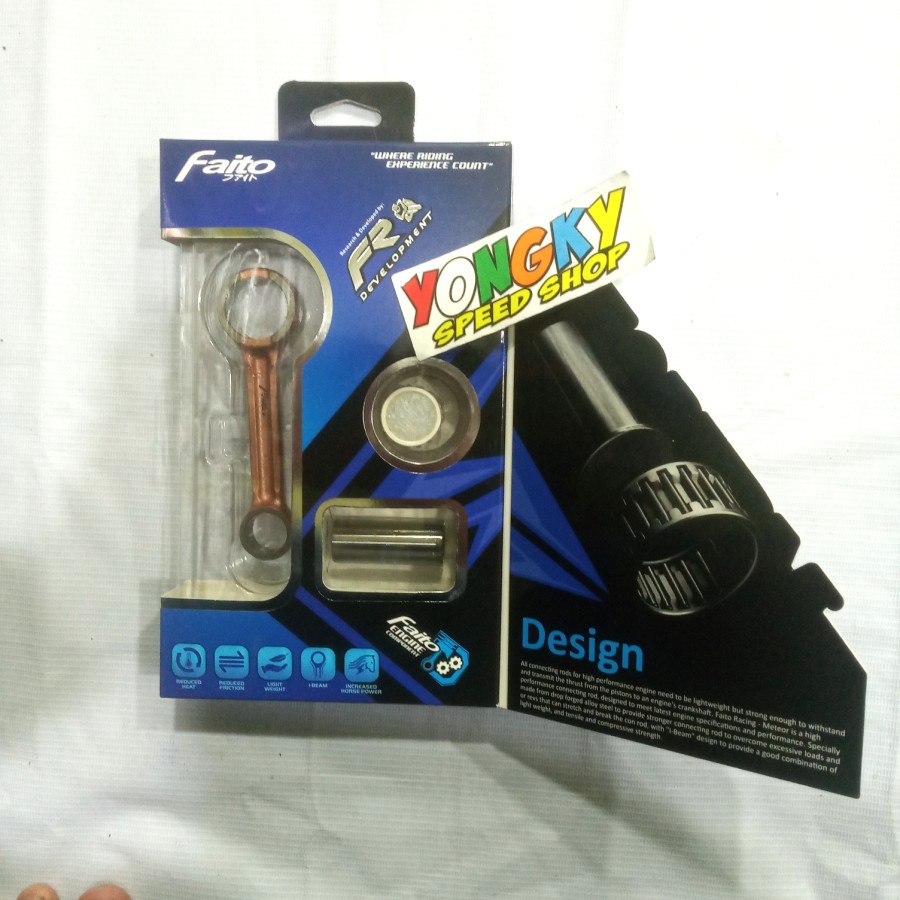 stang seher faito yamaha force 1 fizr f1zr connecting rod faito meteor