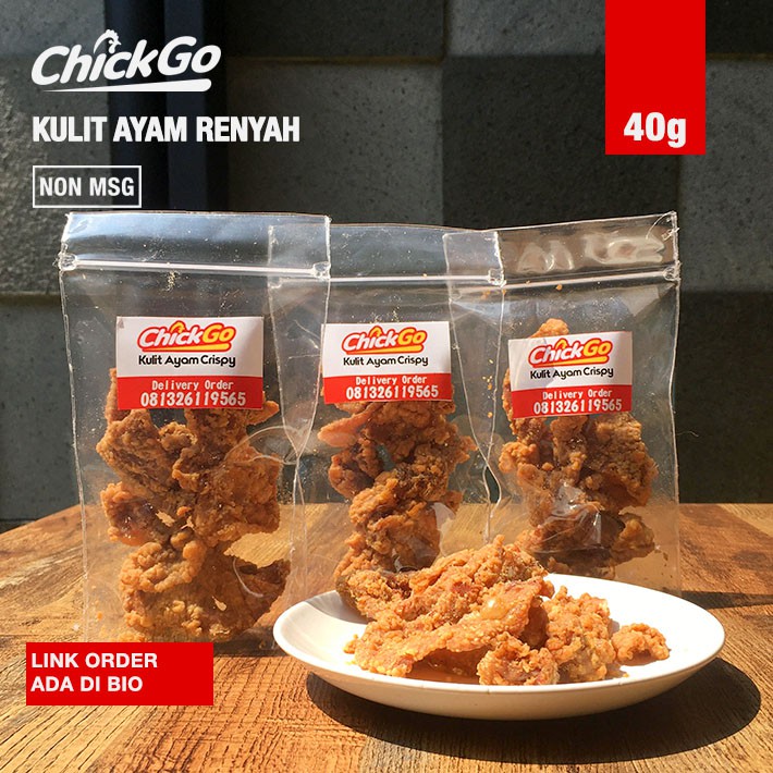 

Kulit Ayam Crispy ChickGo 40 gram