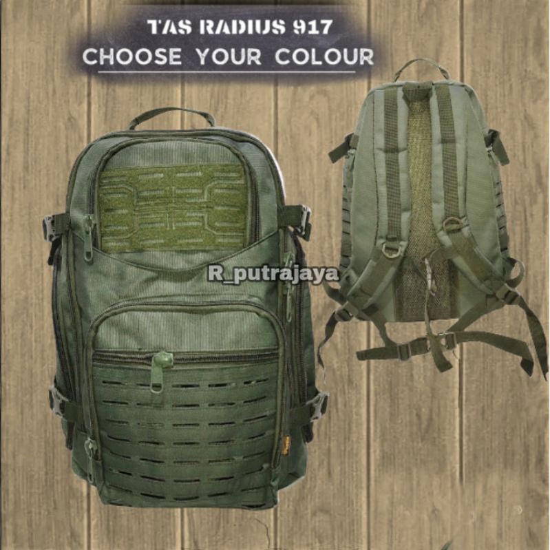 Backpack Tactical lasercut 917 / Tas Ransel Tactical lasercut lokal