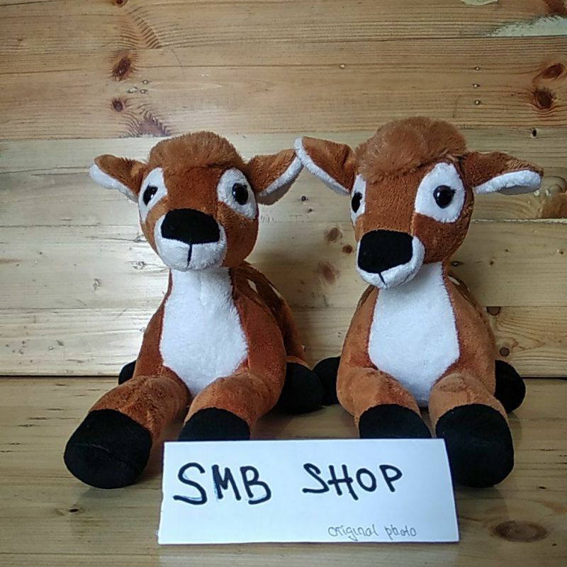 boneka binatang kancil rusa