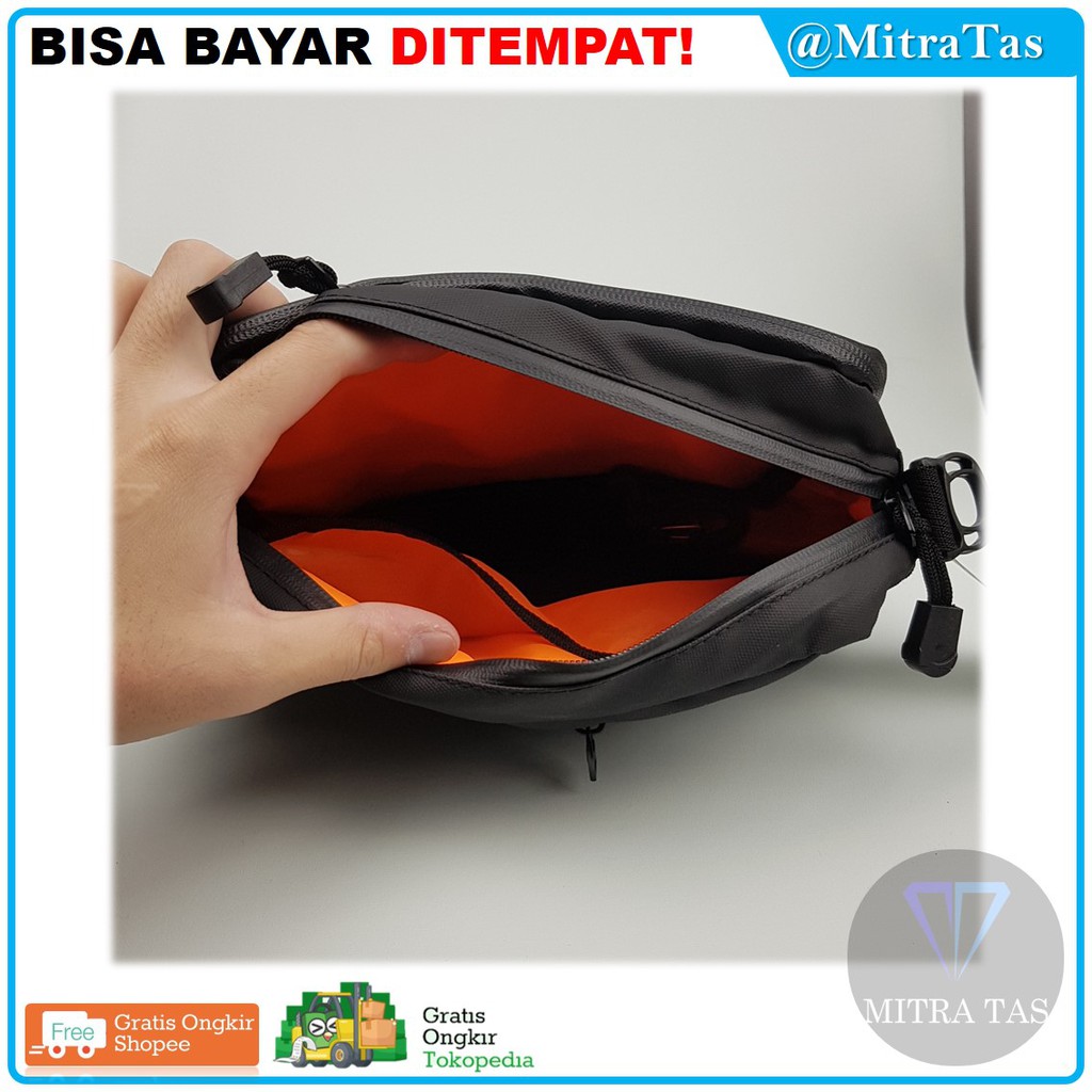 Waist Bag MitraX Dos Bahan Kulit dengan KUALITAS TERBAIK!