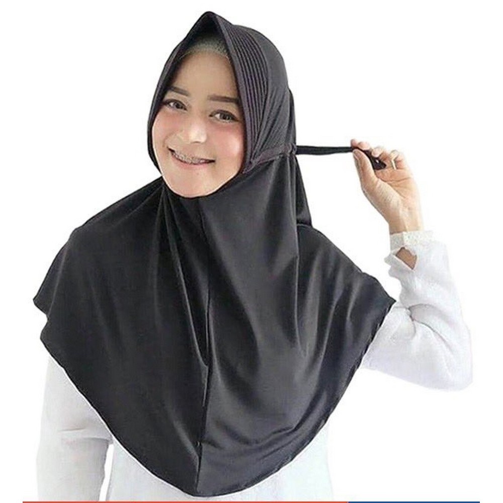 Jilbab Serut Polos Jokowi Jilbab Instan Jersy Jilbab Instan Adiba