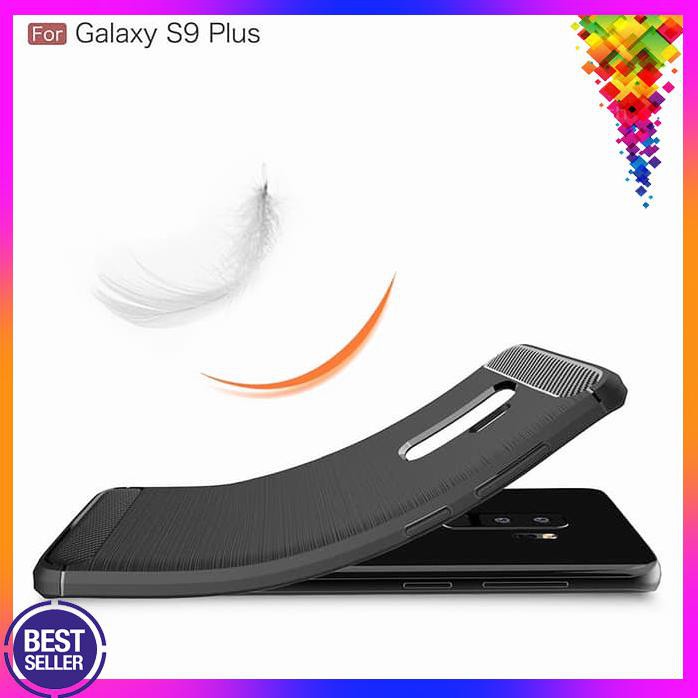 SAMSUNG GALAXY S9+ S9 PLUS CASE IPAKY CARBON SOFT SERIES