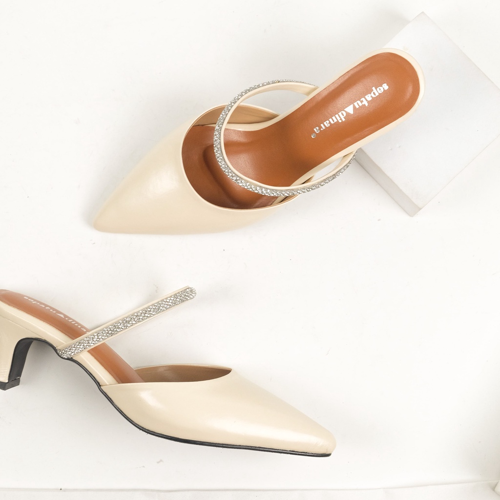 Sepatu Dinara Casandra Sandal  Wanita  Heels 5 Cm