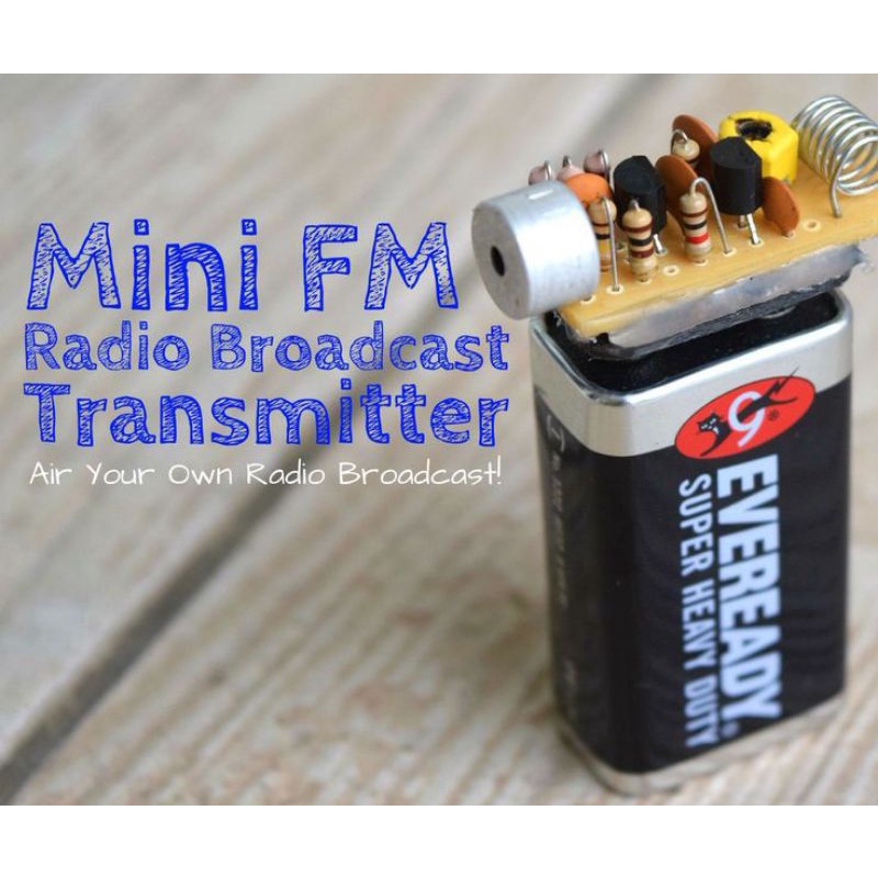 Pemancar Mini FM Transmitter 88MHz - 108MHz