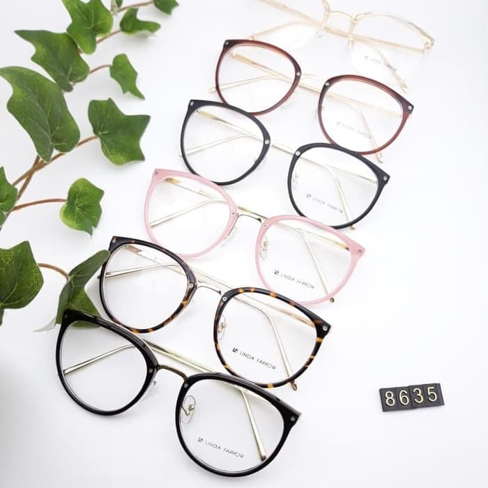 Kacamata Korea Wanita Minus Anti Radiasi - Frame Kacamata Gaya Trendy