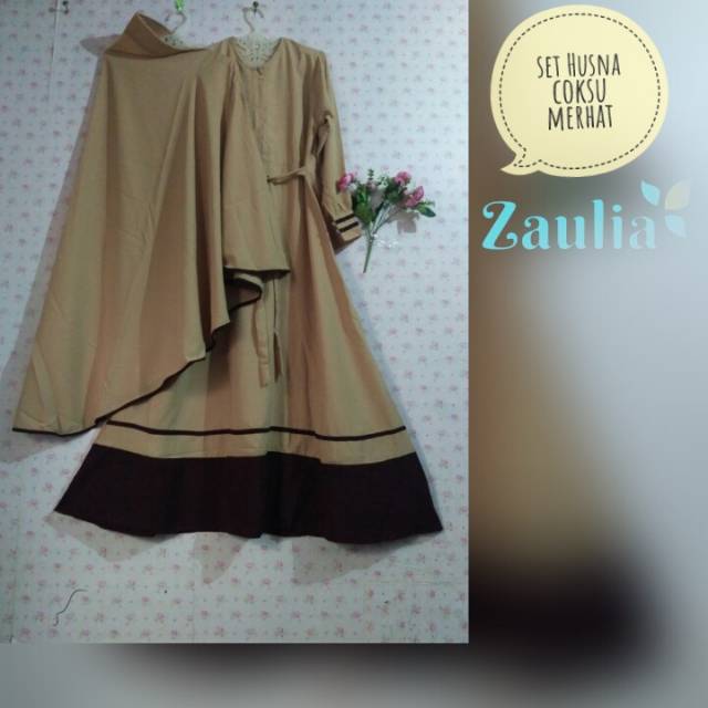 Gamis Set Husna Syari