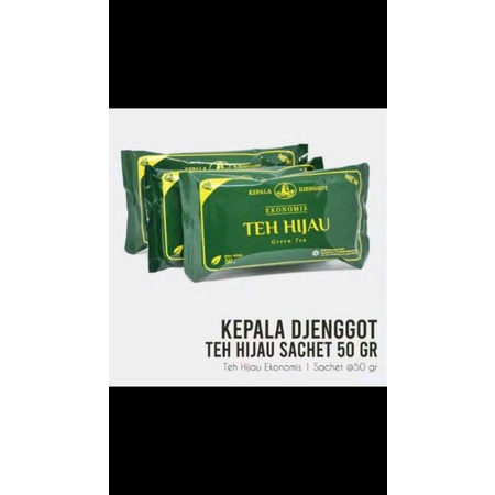 

Teh hijau kepala djenggot kemasan sachet 50gr