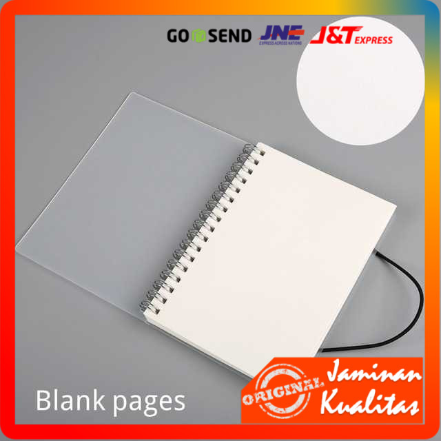 

JIANWU Buku Binder Catatan Jurnal Harian Notebook Ukuran A5 - S2526