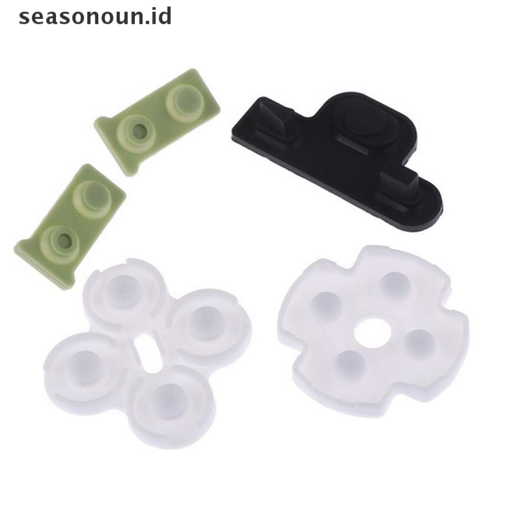 (seasonoun) Pad Karet Konduktif Pengganti Untuk controller PS3