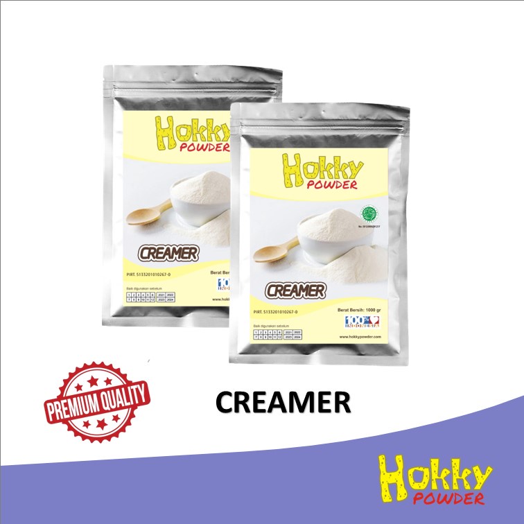 

Bubuk Minuman Bubble Drink Rasa CREAMER / KRIMER Original Hokky Powder 1kg