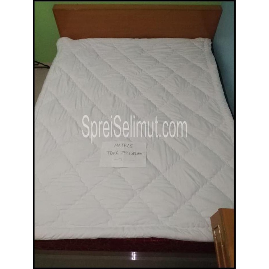 TERBAIK MATRAS COVER PELINDUNG SPRING BED UK KING/QUEEN