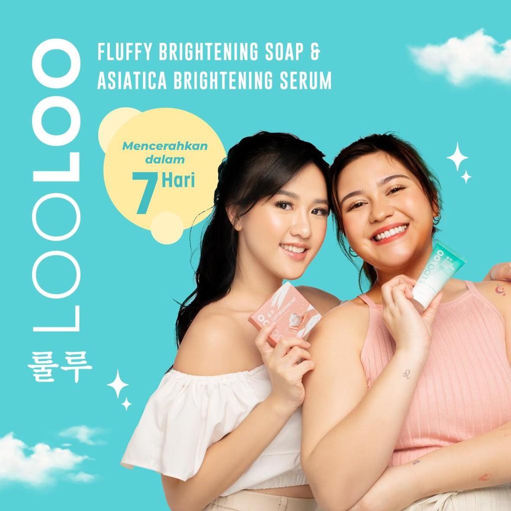 LOOLOO ASIATICA BRIGHTENING SERUM 100GR