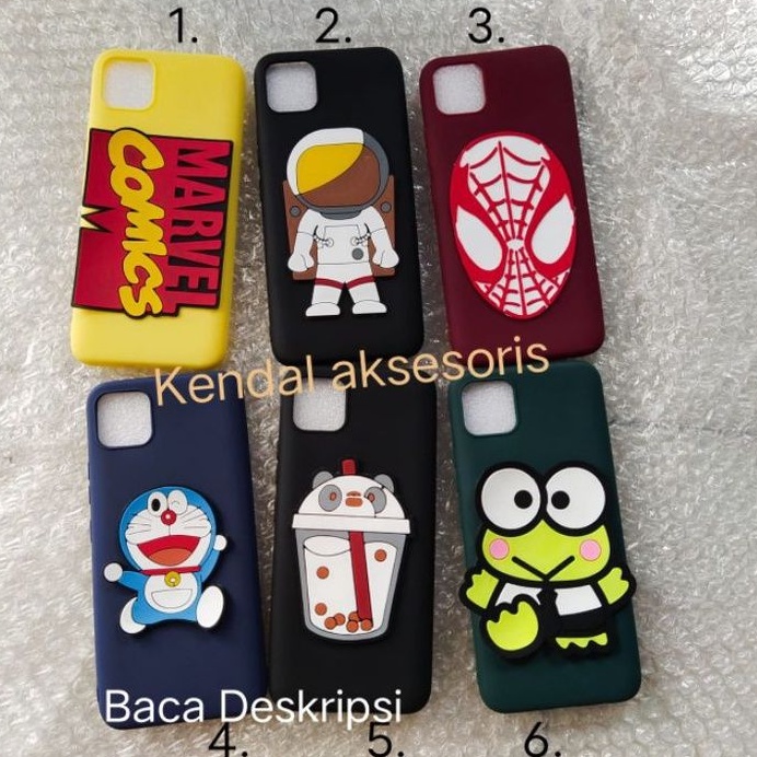 case Advan Nasa plus kompatibel modifikasi motif karakter softcase