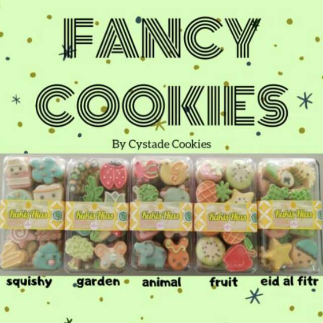 

CYSTADE - Fancy Cookies / Kukis Hias 350gr