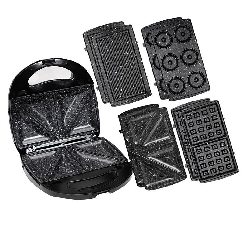 Idealife Sandwich Grill Waffle Toaster Maker Pemanggang Panggangan Roti 4 IN 1 IL-202 IL 202 IL202