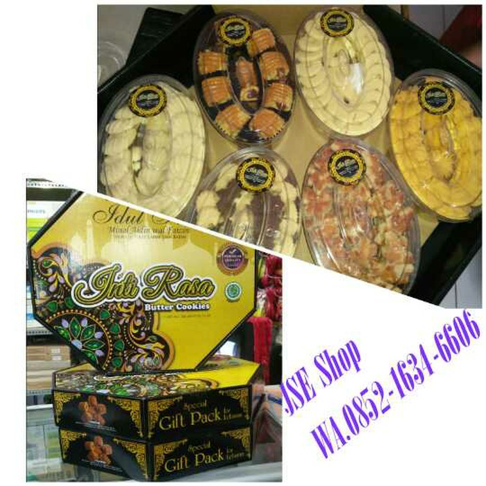 

Paket kue kering INTI RASA parcel.kue lebaran paket kue lebaran murah