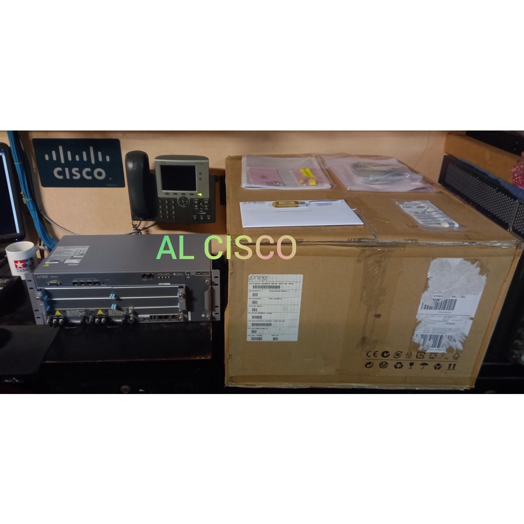 Juniper MX104 Dual DC Power New