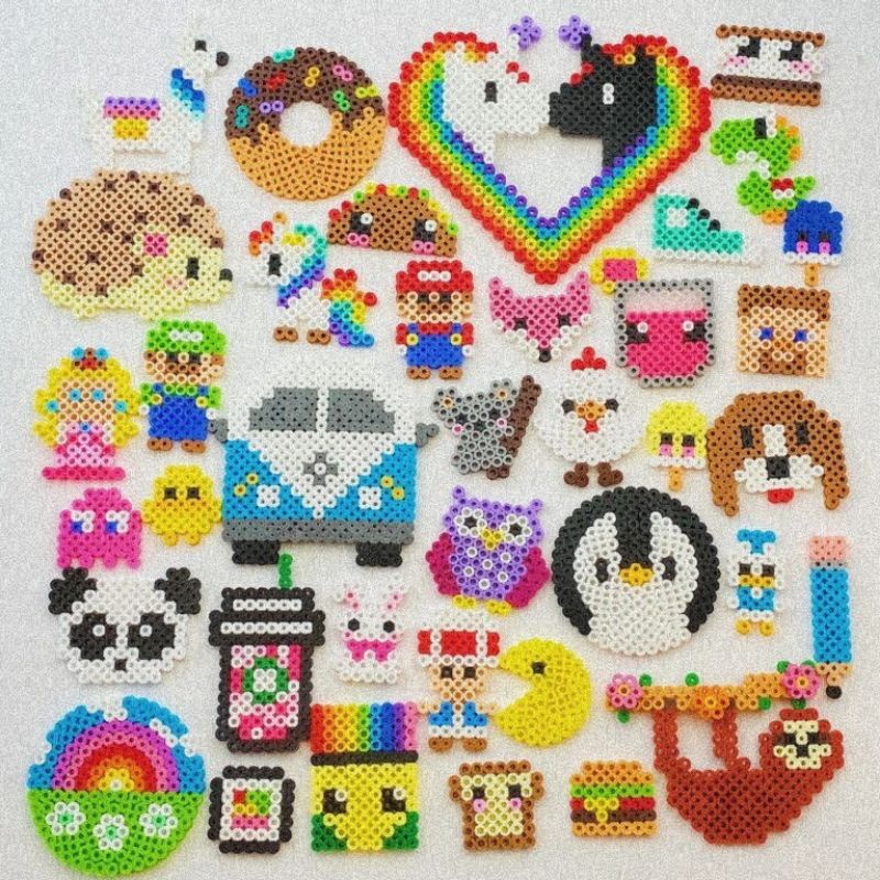 (CUSTOM) Kreasi dari Perler Beads/Hama Beads