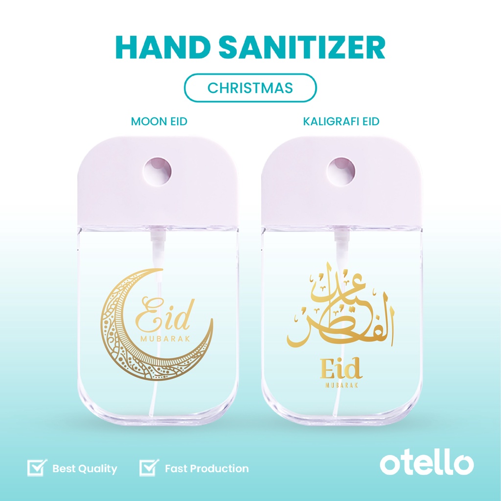 Idul Fitri Hand Sanitizer Kado Gift Set Hampers Eid Mubarak Hadiah Lebaran Otello Pocket Power Mist