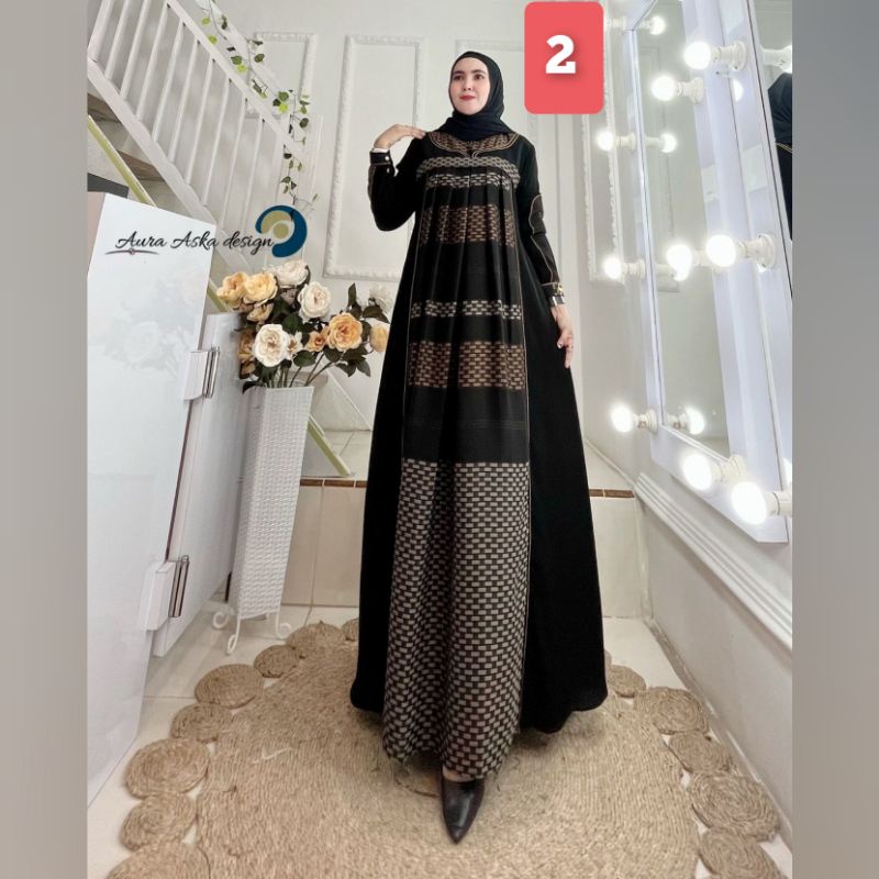 Gamis *Lyodra dress*/#44 Bay AURA ASKA DESIGN