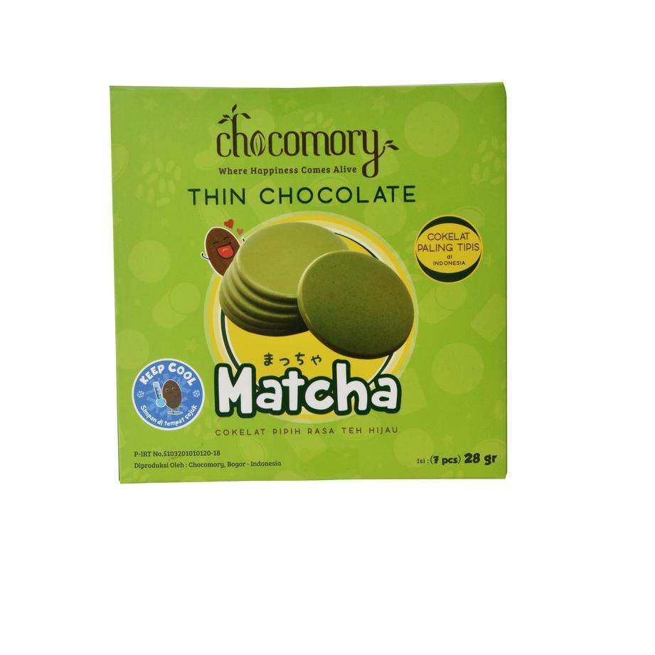 Super Sale || EH79S Chocomory Thin Chocolate Matcha 28 Gr x 1 Pc //Terbatas