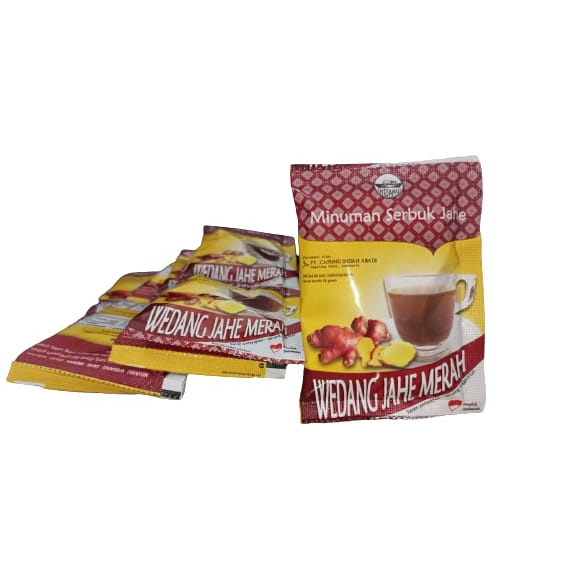 Wedang Jahe Merah DJAMU sidomuncul  Per Renceng isi 10 sachet | Wedang Jahe Terbaru Sidomuncul 100%O