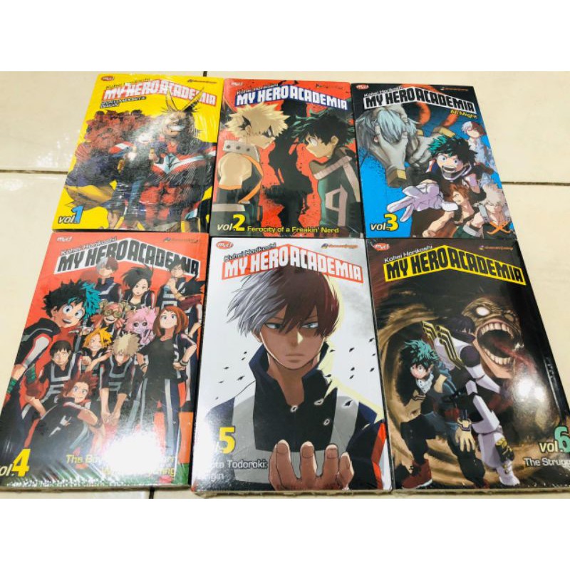 Paket buku komik my hero academia set