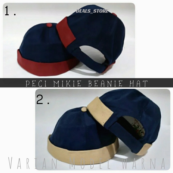 Topi Peci Beanie hat Peci Kekinian Peci Hijrah Keren