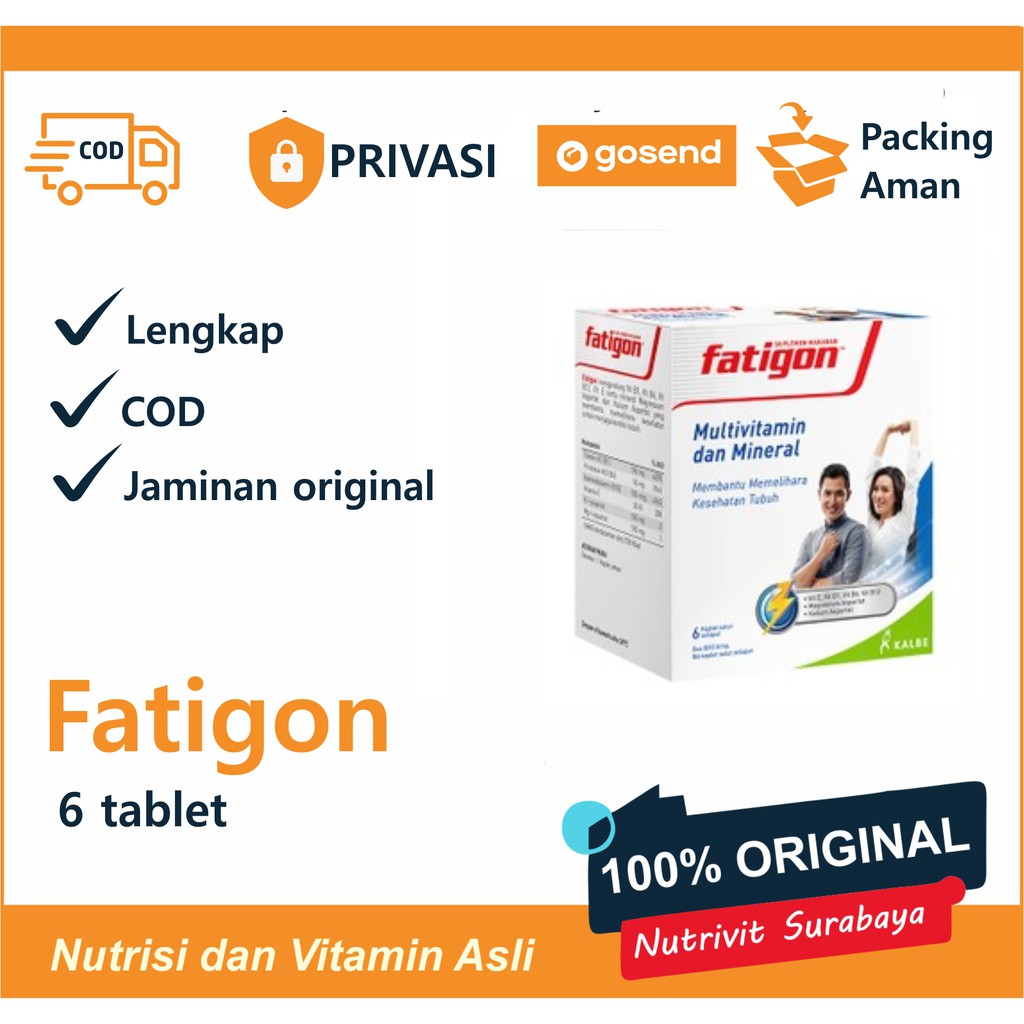 FATIGON TAB ISI 6 TABLET