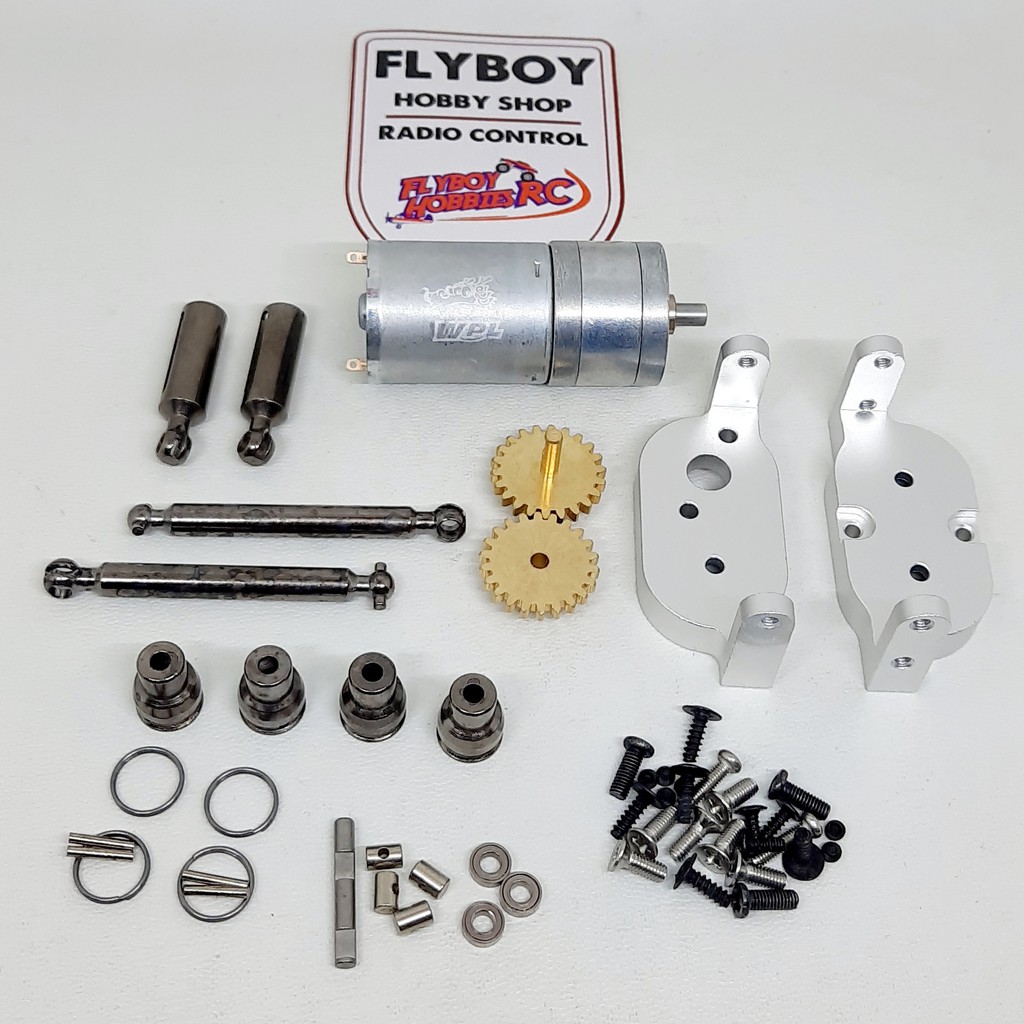 Gearbox single speed metal case MN wpl c34