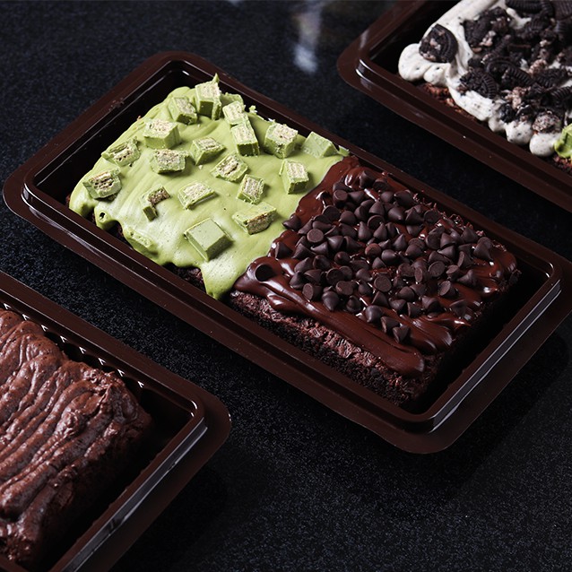 

Brownies Topping Green Tea Kit Kat & Chocolate Chip