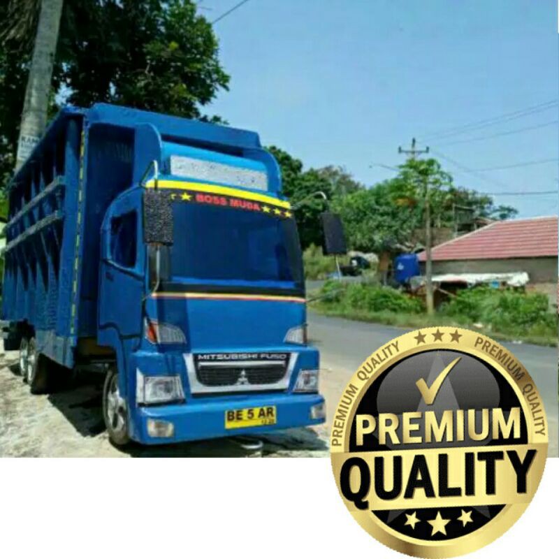 75cm Terbesar Truk oleng mobilan kayu diecast miniatur
