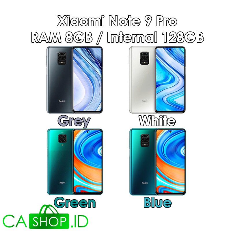 Xiaomi Redmi Note 9 Pro - 8GB 128GB (8/128) - Baru Original Garansi Resmi
