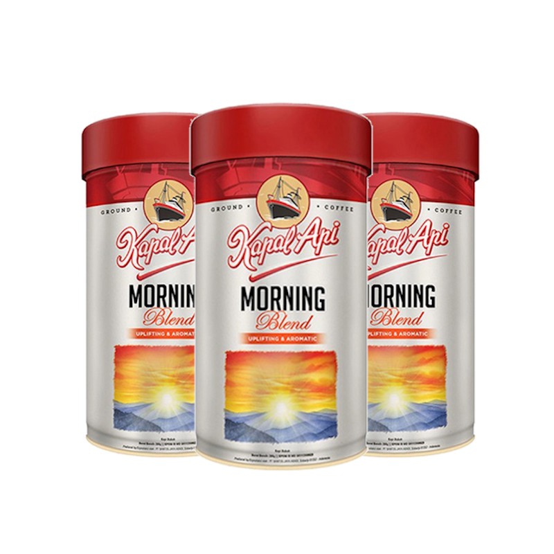 

1 Kaleng Kapal Api Morning Blend Coffee 200 Gram