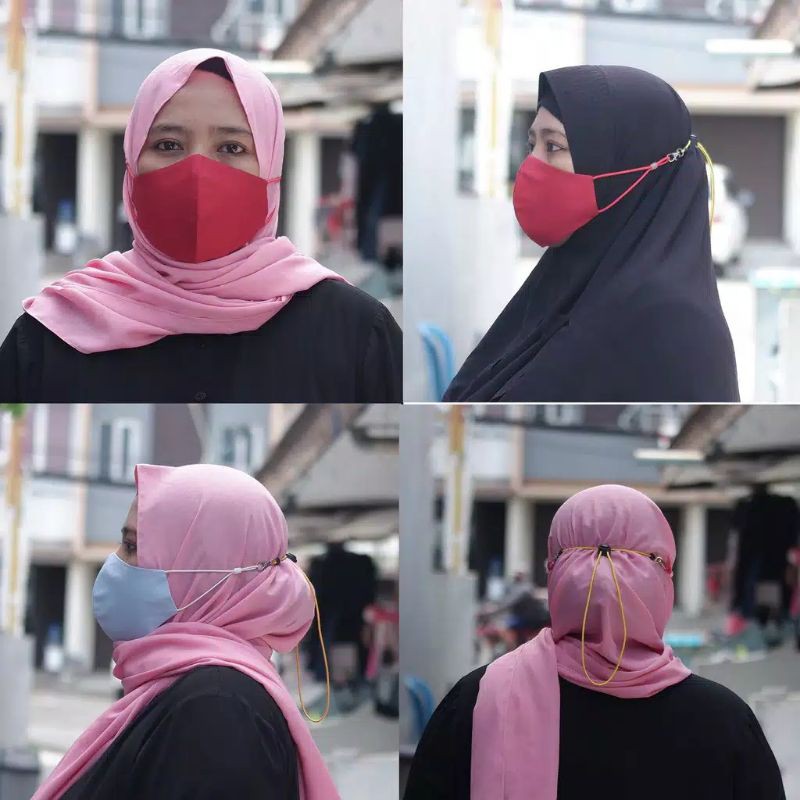 Strap Masker TALI MASKER Serbaguna (Bahan Tali / Manik Mutiara)