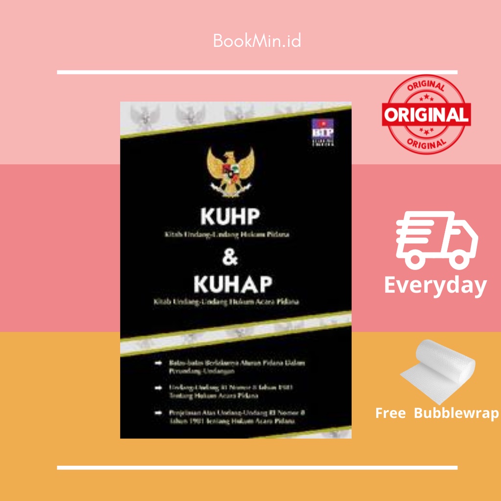 buku KUHP & KUHAP Tim Redaksi Bip, byTim BIP