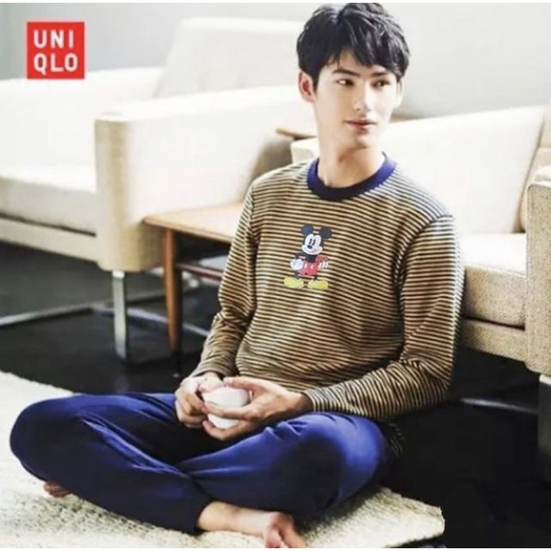 Longsleeve uniqlo-crewneck uniqlo