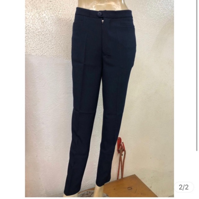 CELANA BAHAN PANJANG WANITA. SLIM FIT