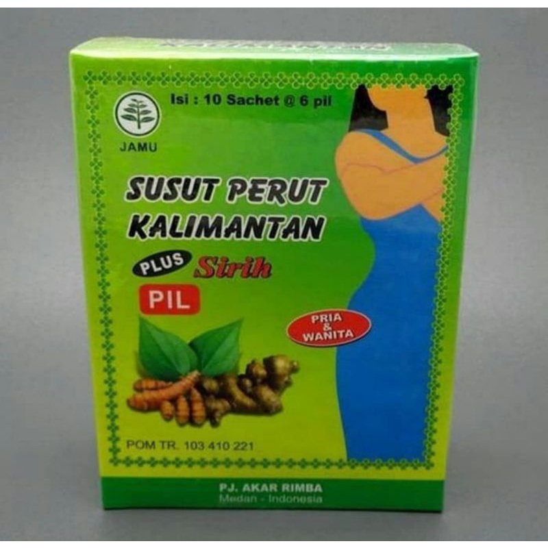 Jual SUSUT PERUT KALIMANTAN PLUS SIRIH PIL-PIL SUSUT PERUT-PIL PELUNTUR