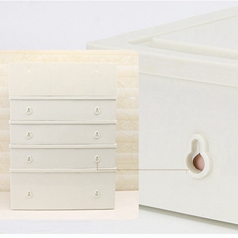 Kotak Etalase Penyimpanan Barang Organizer Stackable Storage Box