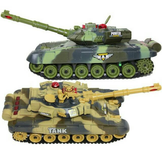 R/C WAR TANK KEREN 2,4GHz /Mainan Anak Remot Control Tank