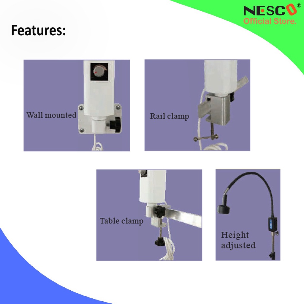 NESCO, Examination Lamp, KS - Q6D