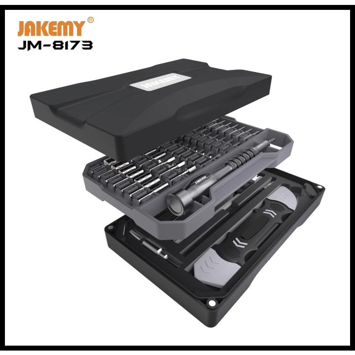 Jakemy Jm-8173 69In1 Obeng Set Jm8173 Professional Screwdriver Repair