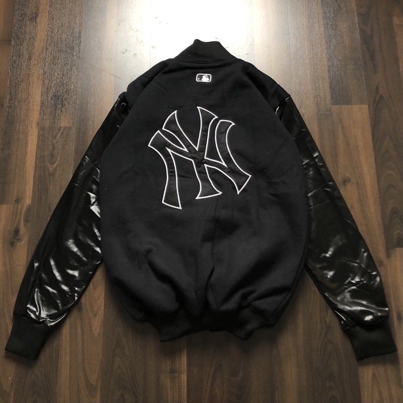 JAKET BOMBER VARSITY NEW YORK NEW ERA HIGH QUALITY CASUAL HYPE FASHION PRIA