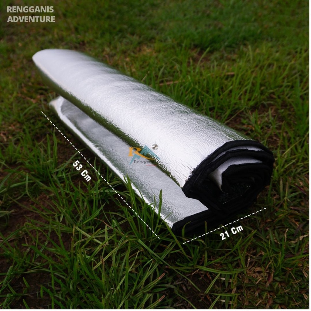 Matras Alumunium Foil 200 X 100 Cm Tikar Matras Foil Single Side Double Side Dua Sisi Camping